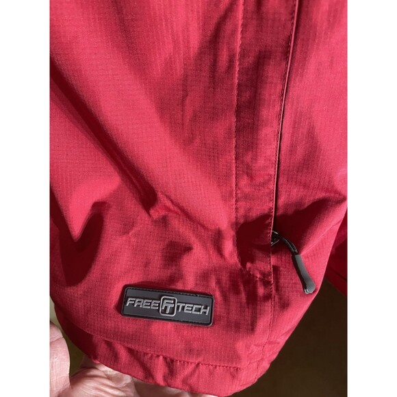 Free Tech Full Zip XL Winter Jacket Streetwear Performance Lined Long Length - Picture 5 of 8